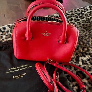 Kate Spade Vibrant Red Satchel